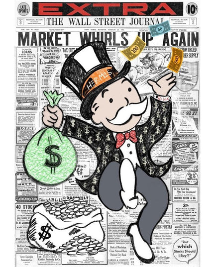 Capitalism Monopoly Alec Wall Art - Artistic & Unique Wall Decor