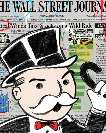 Capitalism Monopoly Alec Wall Art - Artistic & Unique Wall Decor