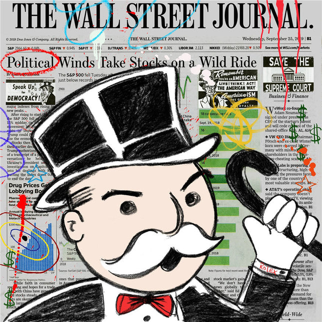 Capitalism Monopoly Alec Wall Art - Artistic & Unique Wall Decor