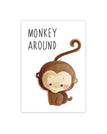 Monkey Around / 4 x 6 inch / 10 x 15 cm