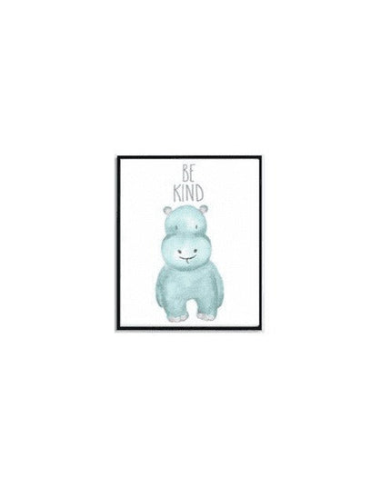Cute Animals Canvas Print - Playful Wall Poster Art
