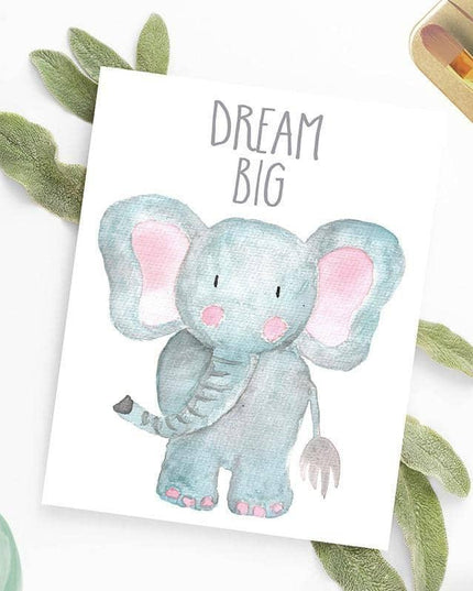 Cute Animals Canvas Print - Playful Wall Poster Art