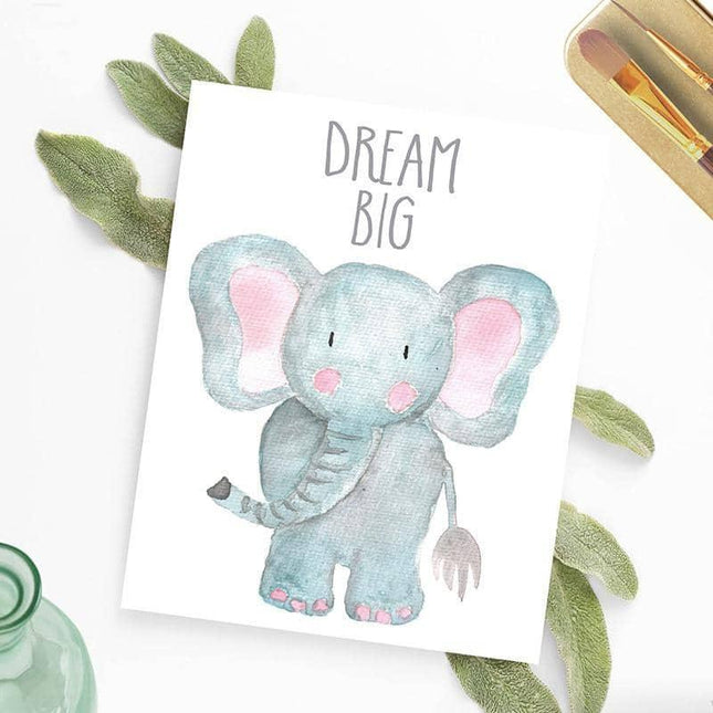 Cute Animals Canvas Print - Playful Wall Poster Art