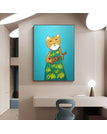 D 1293 Catoon Cat-12 / 5 x 7 inch / 13 x 18 cm