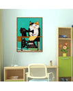 D 1293 Catoon Cat-11 / 5 x 7 inch / 13 x 18 cm