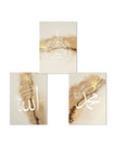 3PCS-A / 47 x 71 inch / 120 x 180 cm