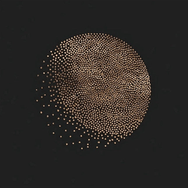 Elegant Gold Foil Art Print: Sophisticated Wall Decor for Modern Homes