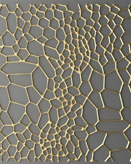 Elegant Gold Foil Art Print: Sophisticated Wall Decor for Modern Homes