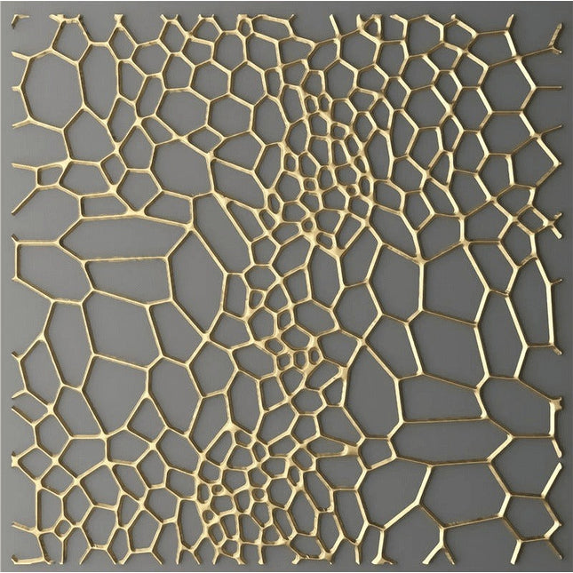 Elegant Gold Foil Art Print: Sophisticated Wall Decor for Modern Homes
