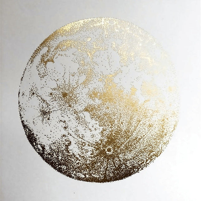 Elegant Gold Foil Art Print: Sophisticated Wall Decor for Modern Homes