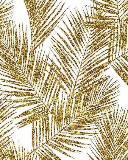 Elegant Gold Foil Art Print: Sophisticated Wall Decor for Modern Homes