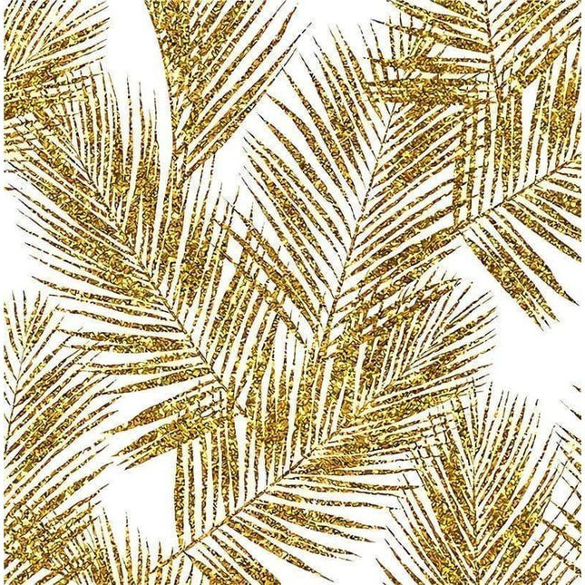 Elegant Gold Foil Art Print: Sophisticated Wall Decor for Modern Homes
