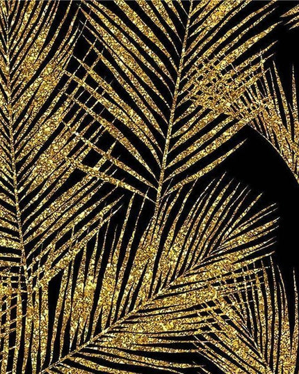 Elegant Gold Foil Art Print: Sophisticated Wall Decor for Modern Homes