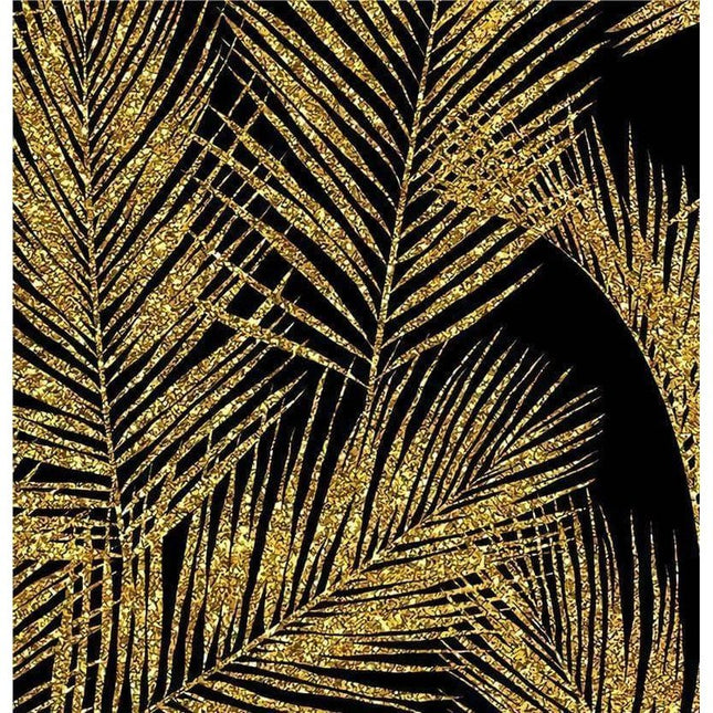 Elegant Gold Foil Art Print: Sophisticated Wall Decor for Modern Homes