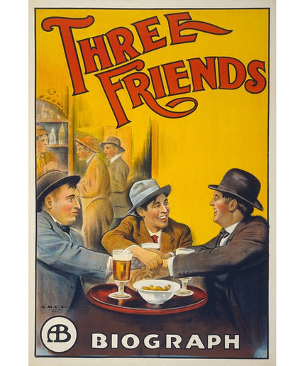 Enduring Friendship: Three Friends Movie Canvas Print 