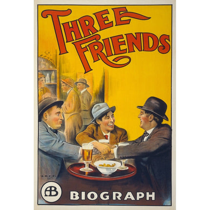 Enduring Friendship: Three Friends Movie Canvas Print 