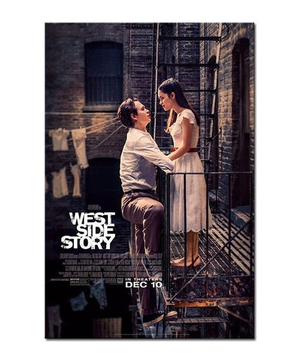 Epic Love Affair: West Side Story Classic Movie Canvas Poster 