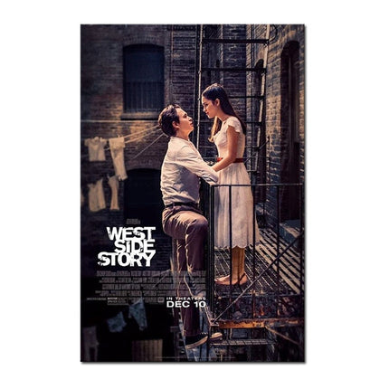 Epic Love Affair: West Side Story Classic Movie Canvas Poster 