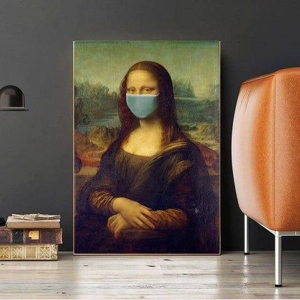 European Famous Female Wall Art - Playful & Whimsical Canvas Print