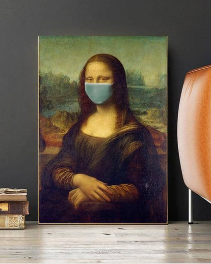 European Famous Female Wall Art - Playful & Whimsical Canvas Print