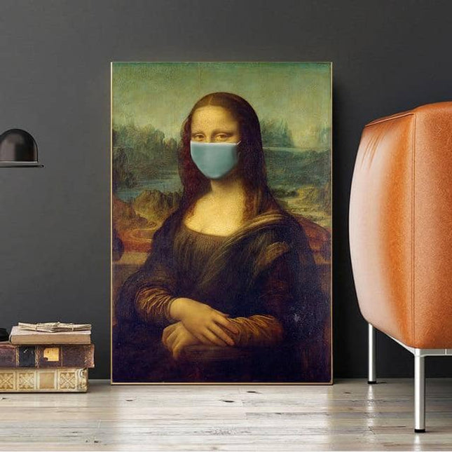 European Famous Female Wall Art - Playful & Whimsical Canvas Print