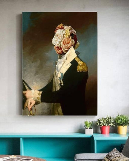 European Famous Female Wall Art - Playful & Whimsical Canvas Print