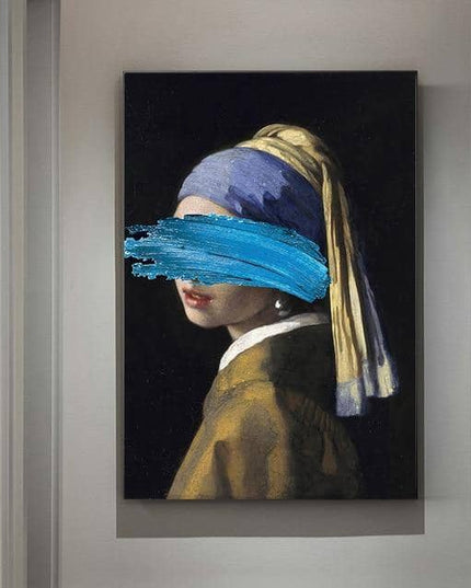 European Famous Female Wall Art - Playful & Whimsical Canvas Print