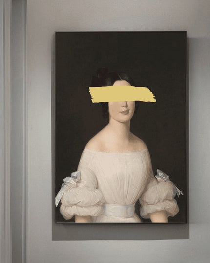 European Famous Female Wall Art - Playful & Whimsical Canvas Print