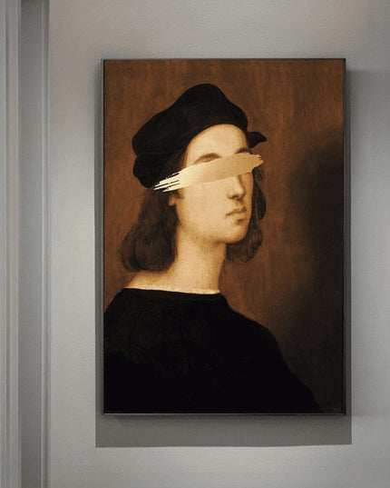 European Famous Female Wall Art - Playful & Whimsical Canvas Print