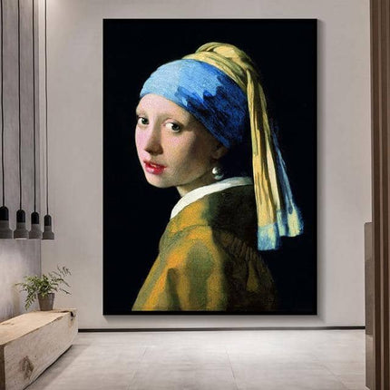 European Famous Female Wall Art - Playful & Whimsical Canvas Print