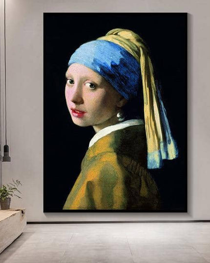European Famous Female Wall Art - Playful & Whimsical Canvas Print