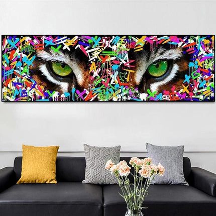 Tiger Eyes Wall Poster