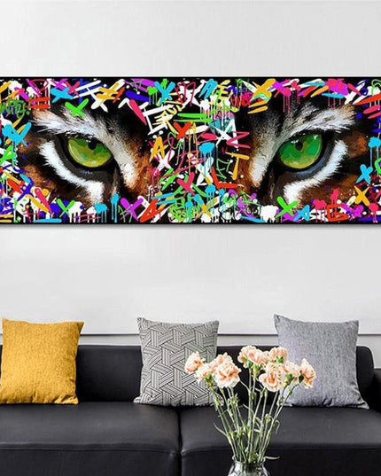 Tiger Eyes Wall Poster