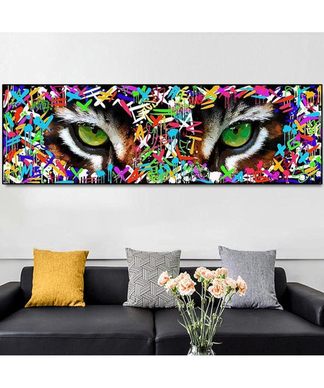 Tiger Eyes Wall Poster