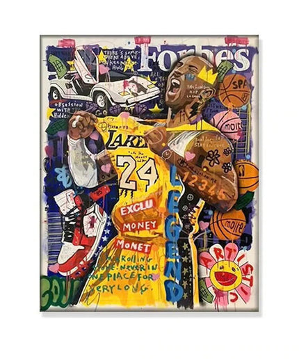 GOAT Basketball Art Print: Classic and Stylish Wall Poster