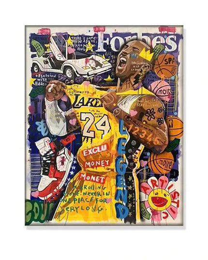 GOAT Basketball Art Print: Classic and Stylish Wall Poster