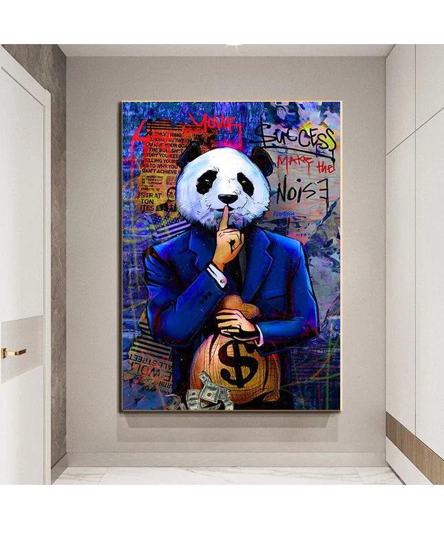 Gentleman Panda II Wall Poster