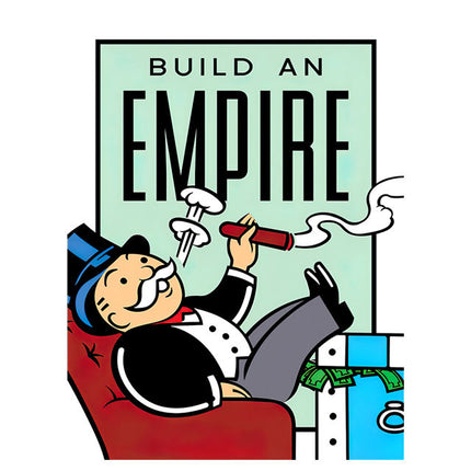 Get Inspired with Alec Monopoly Art Poster - Canvas Print