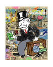 Monopoly Alec - B / 12 x 16 inch / 30 x 40 cm