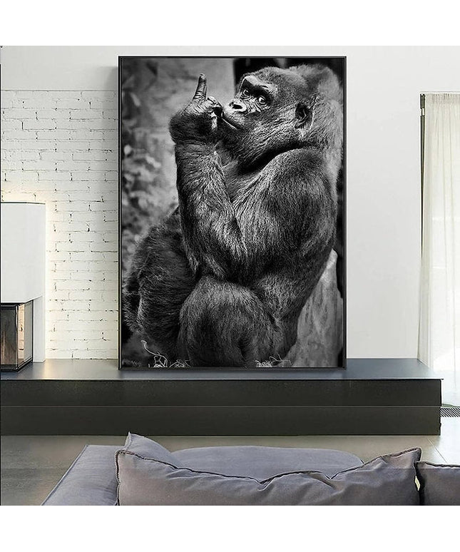 Gorilla Attitude Wall Poster