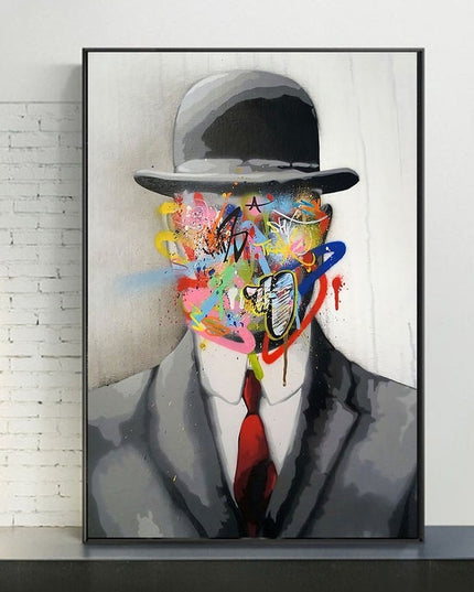 Graffiti Head Wall Poster