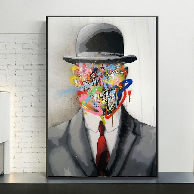Graffiti Head Wall Poster