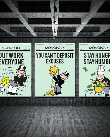 Graffiti Inspiration Alec Monopoly Poster: Eye-Catching Art Print