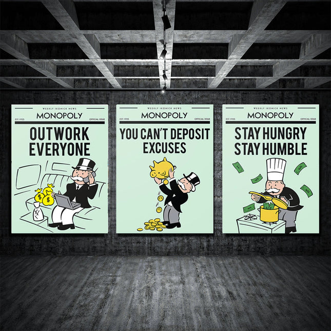 Graffiti Inspiration Alec Monopoly Poster: Eye-Catching Art Print