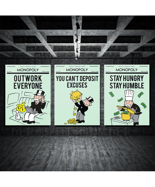 Graffiti Inspiration Alec Monopoly Poster: Eye-Catching Art Print