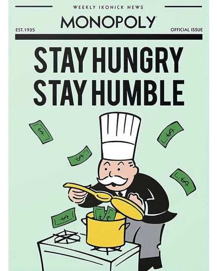 Graffiti Inspiration Alec Monopoly Poster: Eye-Catching Art Print