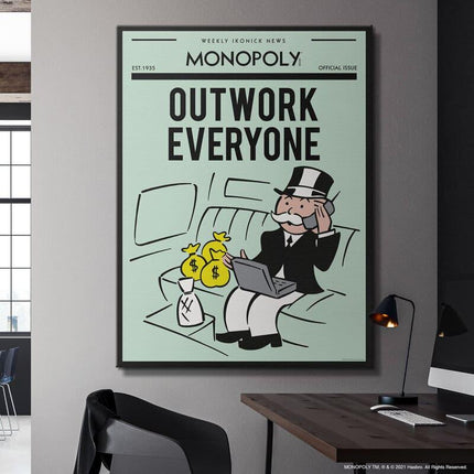 Graffiti Inspiration Alec Monopoly Poster: Eye-Catching Art Print