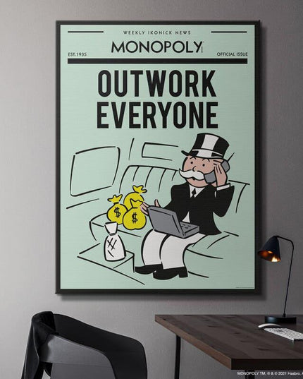 Graffiti Inspiration Alec Monopoly Poster: Eye-Catching Art Print