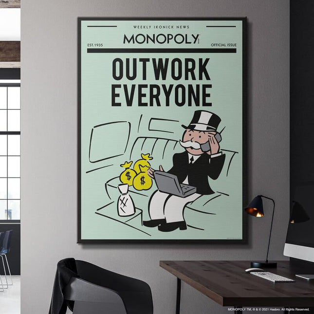 Graffiti Inspiration Alec Monopoly Poster: Eye-Catching Art Print