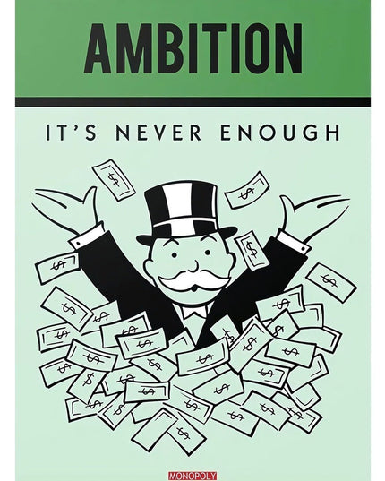 Graffiti Inspiration Alec Monopoly Poster: Eye-Catching Art Print